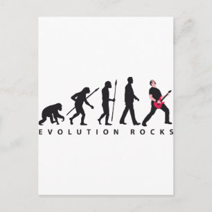 Cartão Postal rocha violão evolutiva