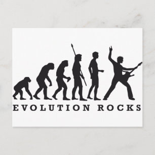 Cartão Postal rochas da evolução