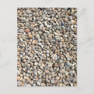 Cartão Postal Rochas, pedras, seixos