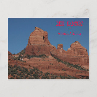 Cartão Postal Rochas Vermelhas de Sedona, Cartão-postal Arizona
