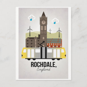 Cartão postal Rochdale