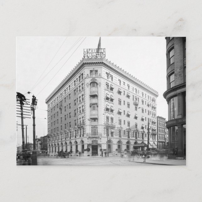 Cartão Postal Rochester, NY, 1904 (Frente)