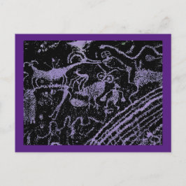 Cartão Postal Rochester Panel Rock Art