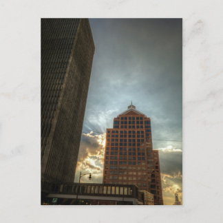 Cartão Postal Rochester Skyline em HDR