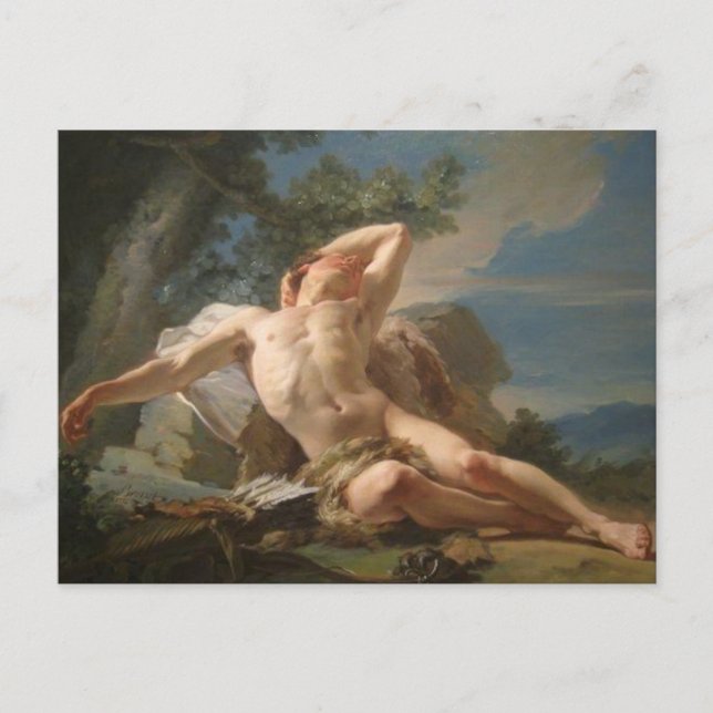 Cartão Postal Rock Deus (Frente)