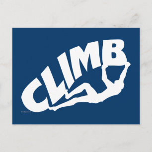 Cartão Postal Rock Escalting Bouldering