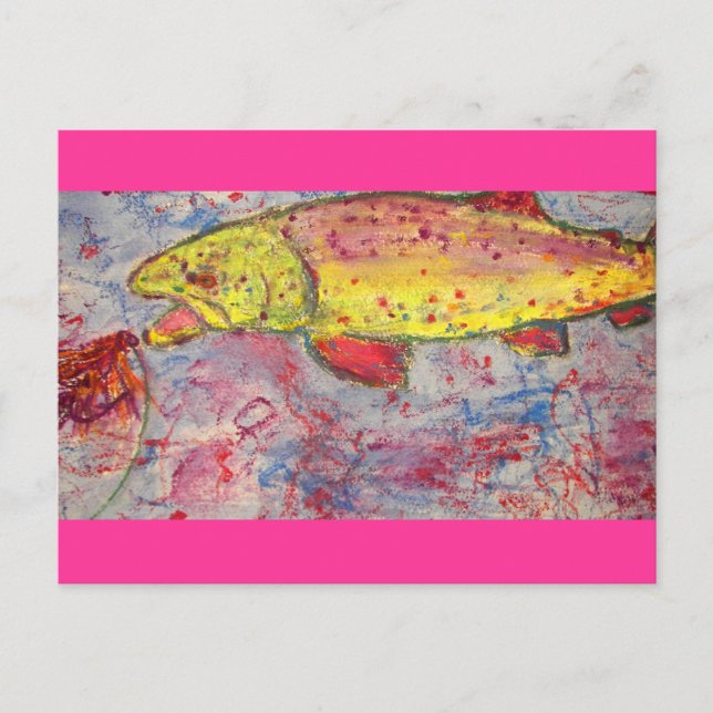 Cartão Postal rock no arco-íris (Frente)