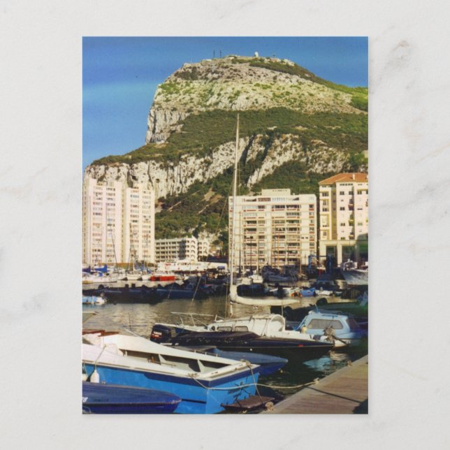 Cartão Postal Rock of Gibraltar Postcard (Frente)