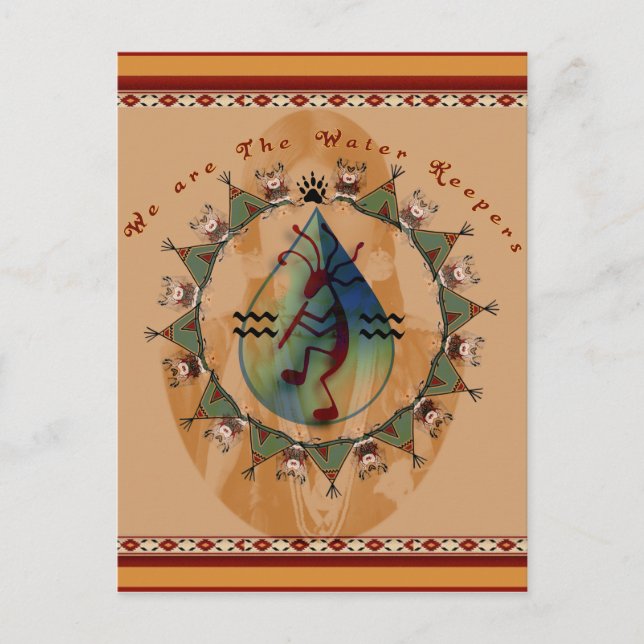 Cartão Postal Rock Permanente (Frente)