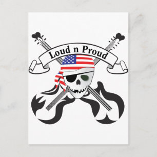 Cartão Postal Rock Pirate USA Style