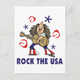 Cartão Postal Rock USA
