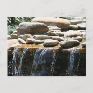 Cartão Postal Rock Waterfall