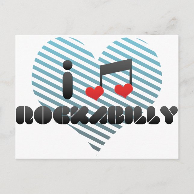 Cartão Postal Rockability (Frente)