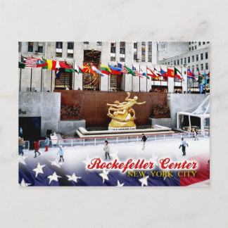 Cartão Postal Rockefeller Center, Nova Iorque