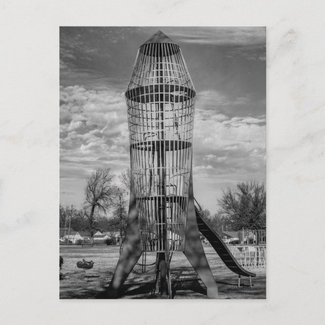 Cartão Postal Rocket (Frente)