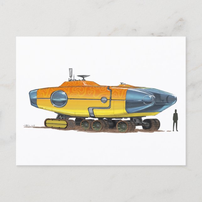 Cartão Postal RocketLodge - Cartão-postal (Frente)