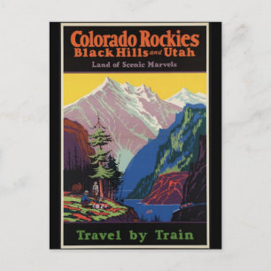 Cartão Postal Rockies do Colorado