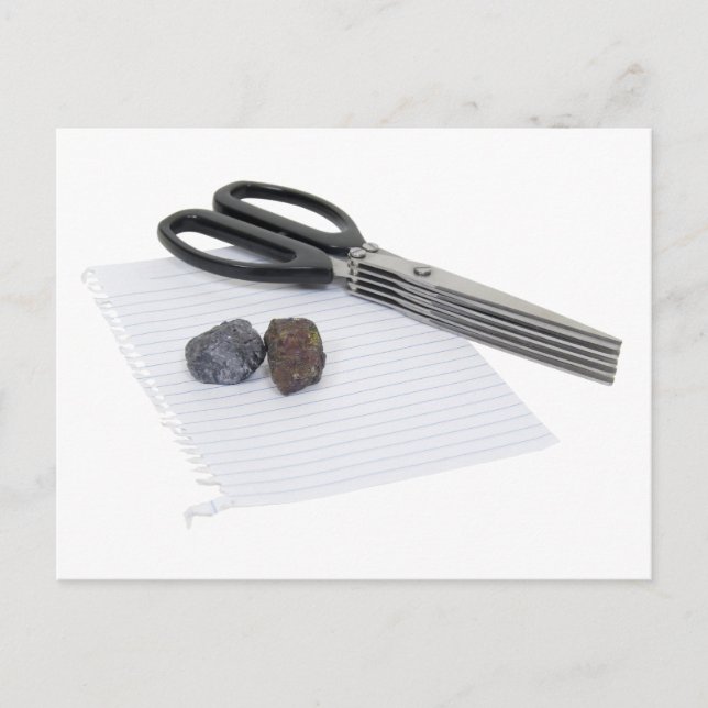 Cartão Postal RockPaperTesoura060509 (Frente)