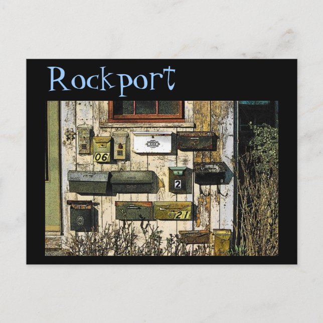 Cartão postal Rockport (Frente)