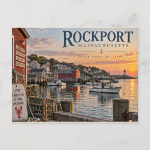 Cartão Postal Rockport, Massachusetts