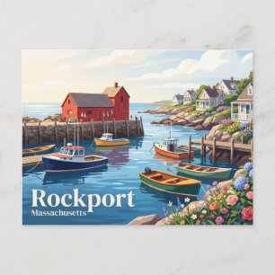 Cartão Postal Rockport, Massachusetts, EUA
