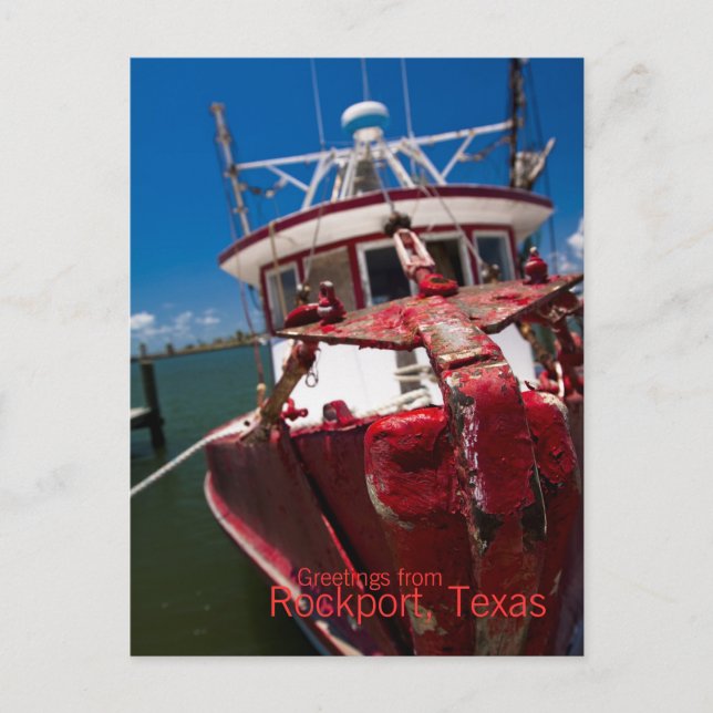 Cartão postal - Rockport, Texas (Frente)