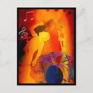 Cartão Postal Rockstar