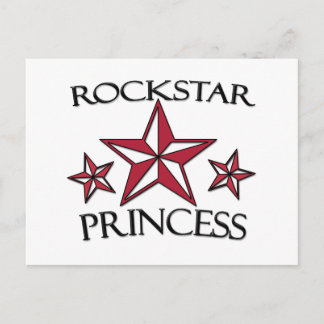 Cartão Postal Rockstar Princess