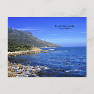 Cartão Postal Rocky Cape Coastline, S. Africa,