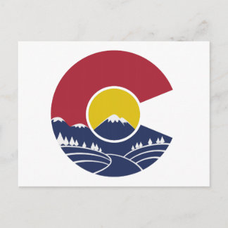 Cartão Postal Rocky Mountain Colorado C