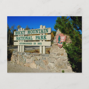 Cartão Postal Rocky Mountain National Park, Colorado