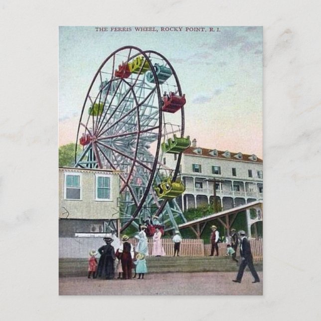 Cartão postal - Rocky Point, Rhode Island (Frente)