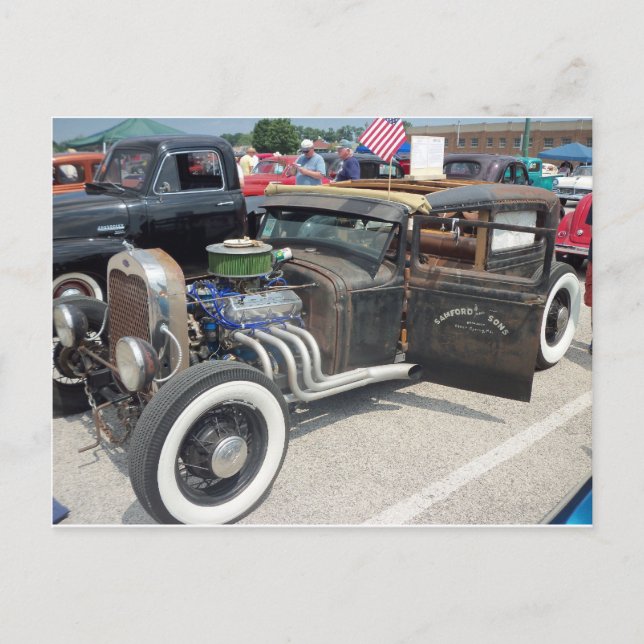 Cartão Postal Rod quente de baixo consumo (Frente)