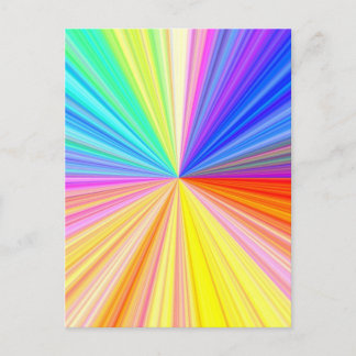 Cartão Postal Roda colorida ART101
