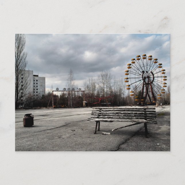 Cartão Postal Roda Ferris do morto (Frente)
