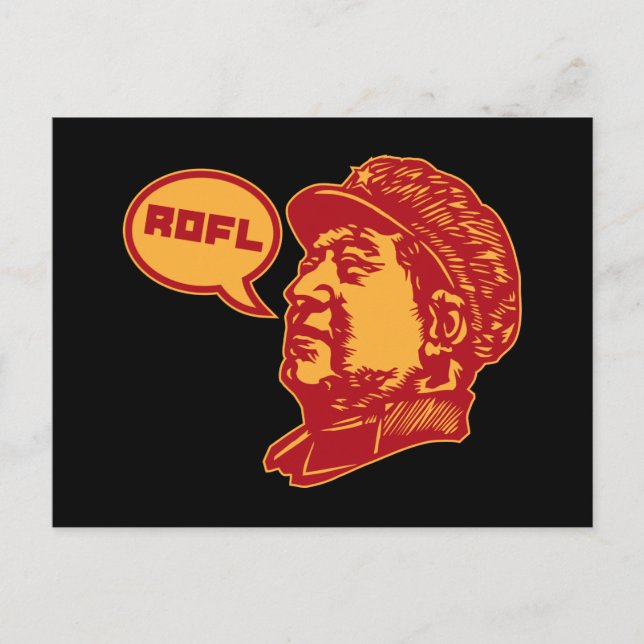 CARTÃO POSTAL ROFLMAO (Frente)