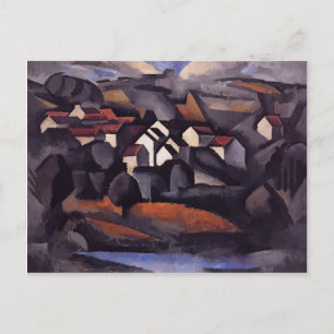 Cartão Postal Roger Fresnaye - Paisagem em Ferte Soud Jouarre