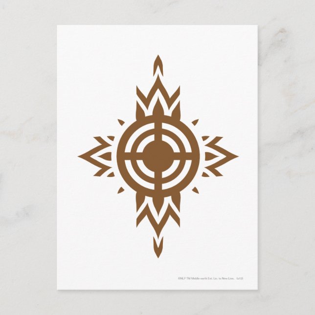 Cartão Postal Rohan Crest (Frente)