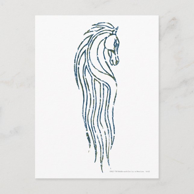 Cartão Postal Rohan Kings Hall Banner (Frente)