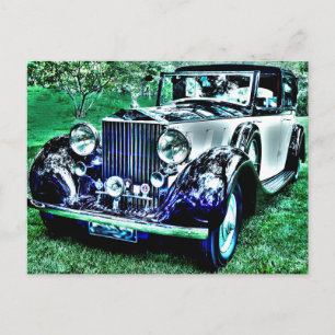 Cartão Postal Roll Royce Clássico