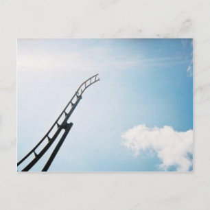 Cartão Postal Rollercoaster quebrado