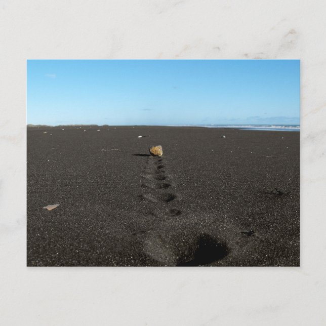 Cartão Postal Rolling Stone na praia (Frente)