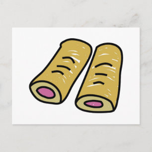 Cartão Postal Rolos de Linguiça