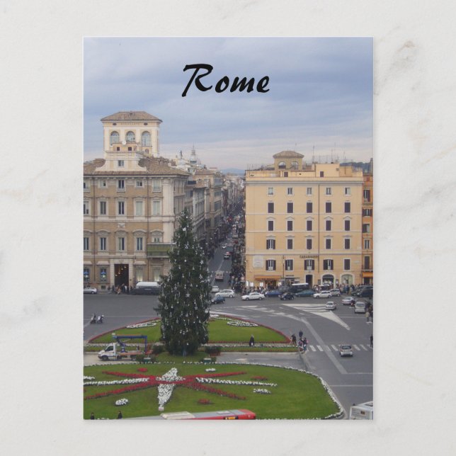 Cartão Postal roma (Frente)