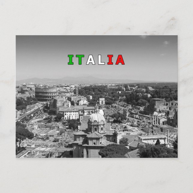 Cartão Postal Roma #01G (Frente)