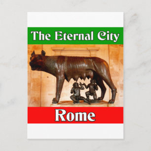 Cartão Postal Roma A Cidade Eterna