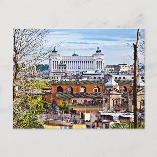 Cartão Postal Roma, a cidade eterna. (Frente)