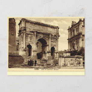 Cartão Postal Roma, Arco de Septimus Severus