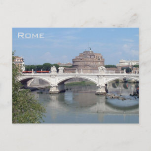 Cartão Postal Roma - Castel Sant Angelo