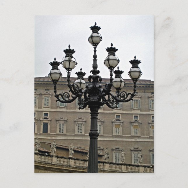 Cartão Postal roma, cidade vaticano (Frente)